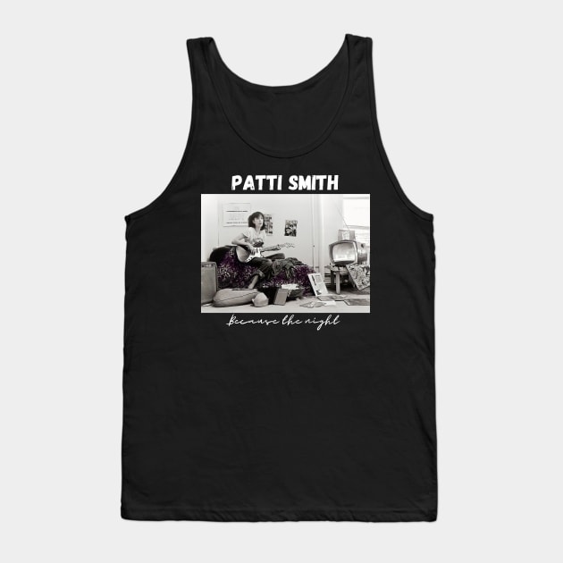 Patti Smith Tank Top by FunComic